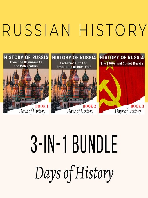 Title details for Russian History 3-in-1 Bundle by Days of History - Available